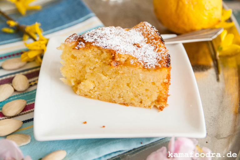 Torta caprese al limone – Zitronen-Mandelkuchen mit weißer Schokolade ... Torta caprese al limone – Zitronen-Mandelkuchen mit weißer Schokolade ...